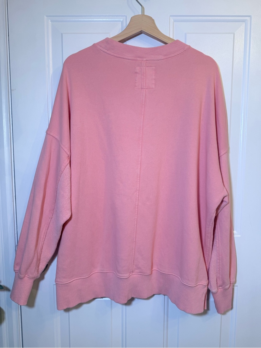 aerie Pink Oversized Crewneck Sweatshirt - Picture 5 of 8